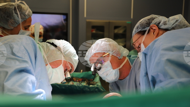 Чернодробна трансплантация е извършена във Военномедицинска академия 