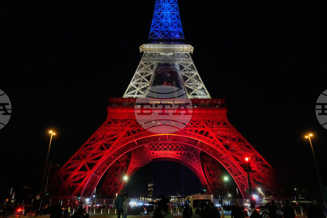APTOPIX France Paris Attacks Commemorations