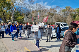 Пловдив - медици - протест