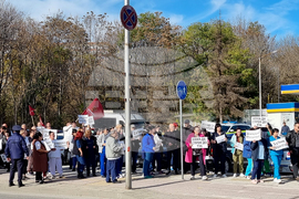 Пловдив - медици - протест