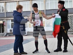 Харманли - щафета - ,,По стъпките на Девета харманлийска дружина"