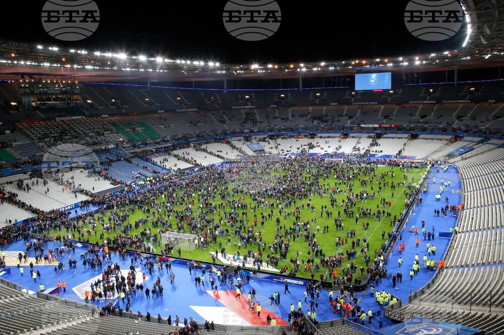 Paris Attacks-Security Guard Soccer