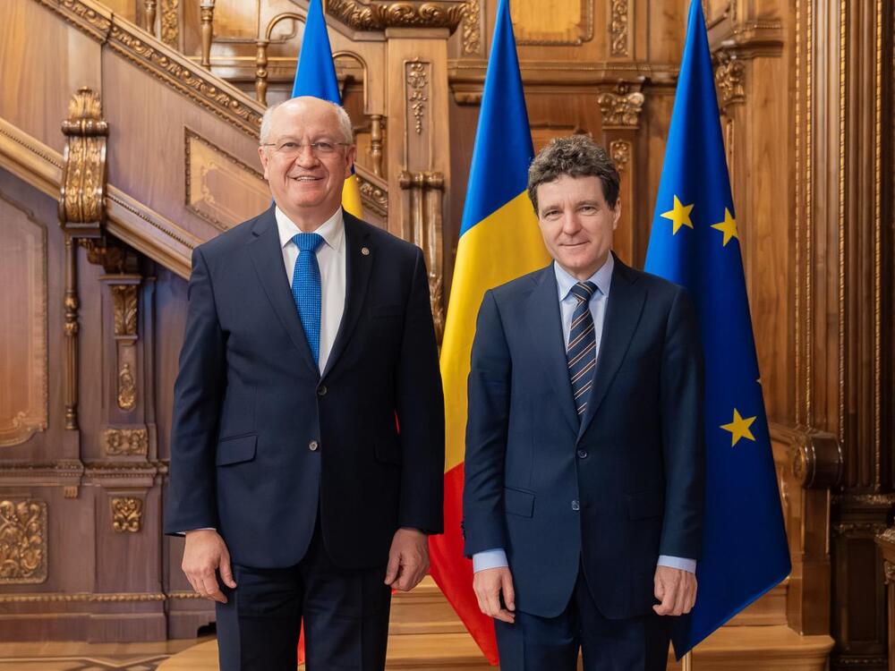 МОЛДПРЕС: Молдовският премиер Александру Мунтяну се срещна с румънския президент Никушор Дан в Букурещ