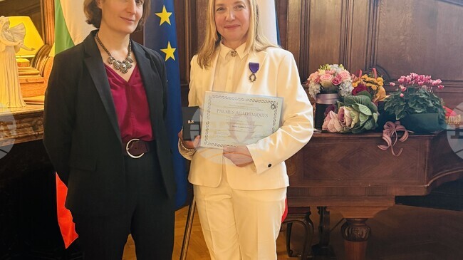 Bulgarian Balkan Studies Professor Receives France’s Order of Academic Palms