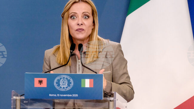 Италия ще се присъедини към Съвета за мир като наблюдател, съобщи министър-председателката Мелони