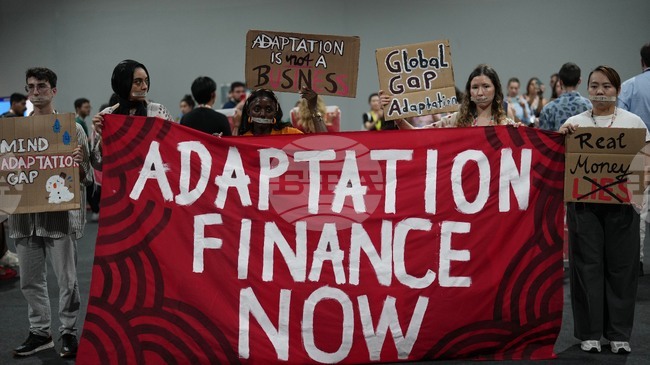 Пътна карта „От Баку до Белем“ очертава насоки за набиране на климатично финансиране от 1,3 млрд. д. годишно до 2035 г. 