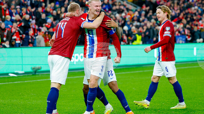 Капитанът Ерлинг Холанд е дал увереност на тима на полувремето за победата на Норвегия над Естония, каза халфът Мортен Торсби