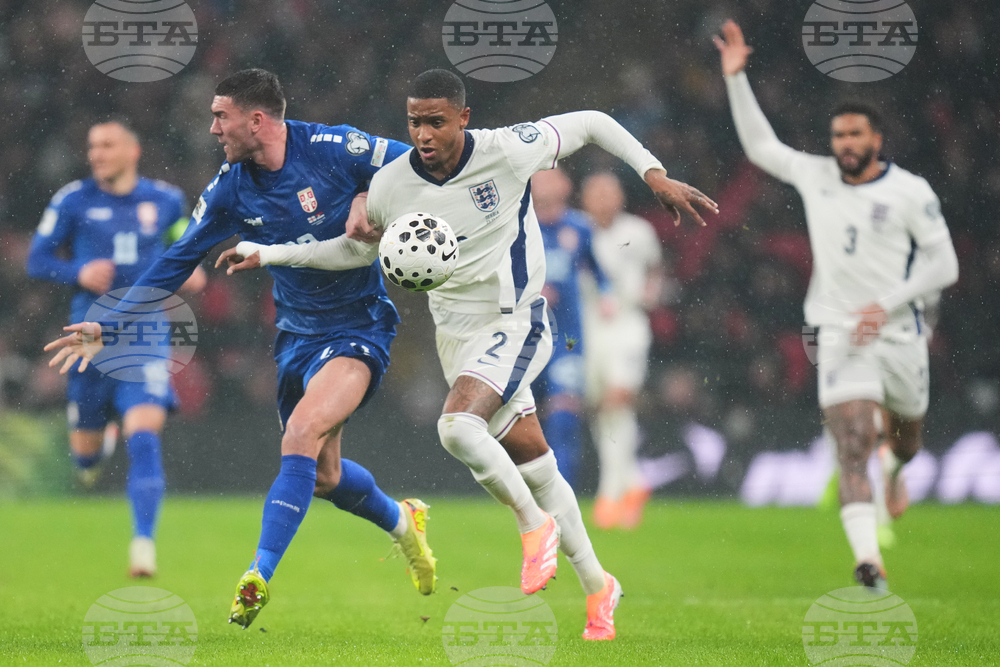 England Serbia WCup Soccer