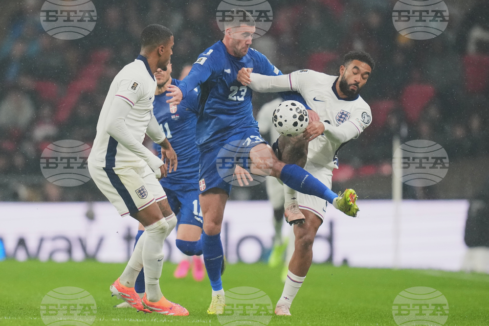 England Serbia WCup Soccer