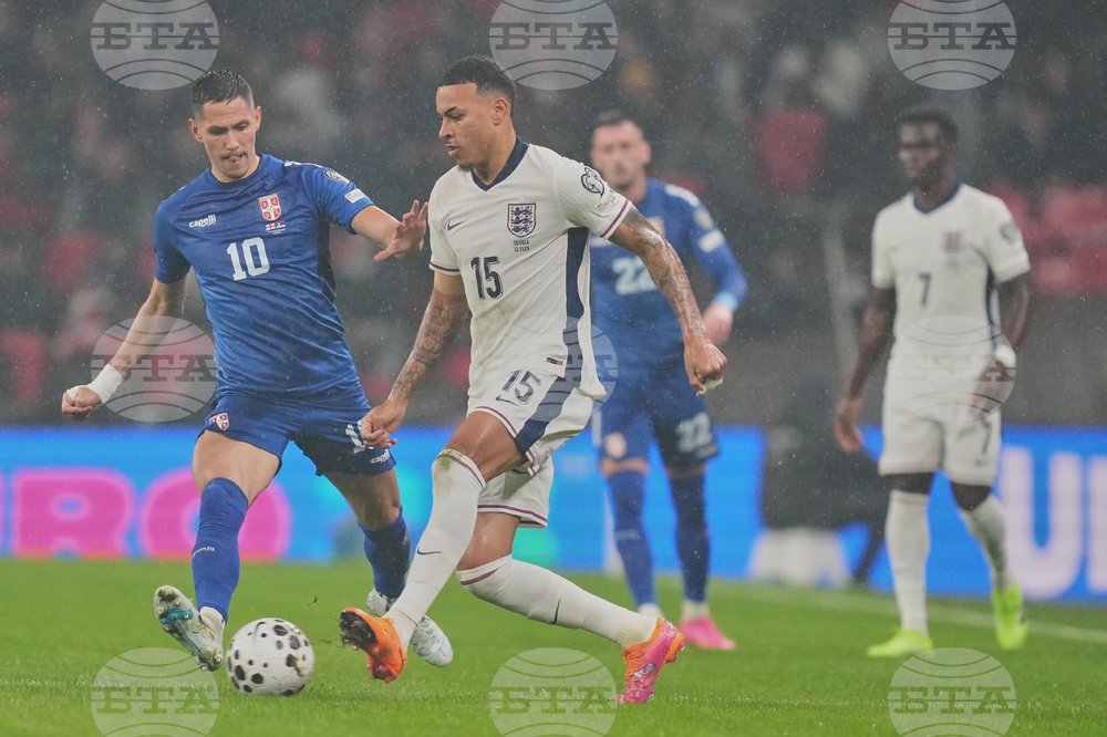 England Serbia WCup Soccer