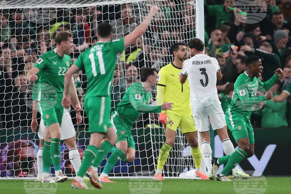 Ireland Portugal WCup Soccer