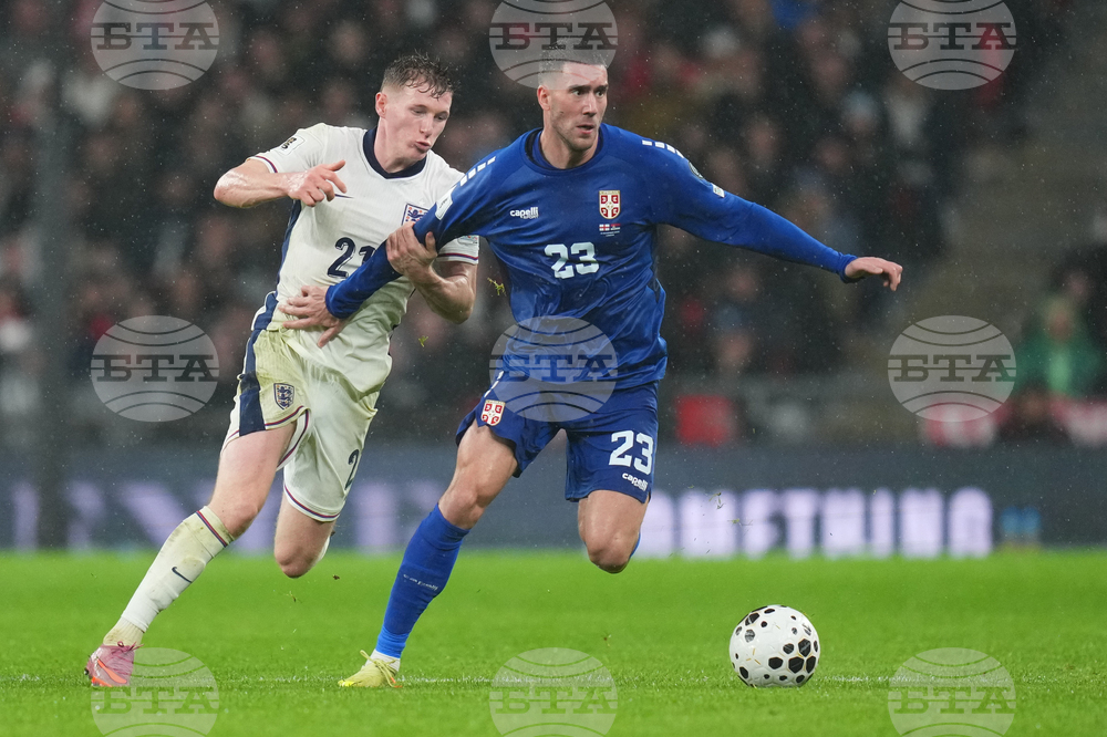 England Serbia WCup Soccer