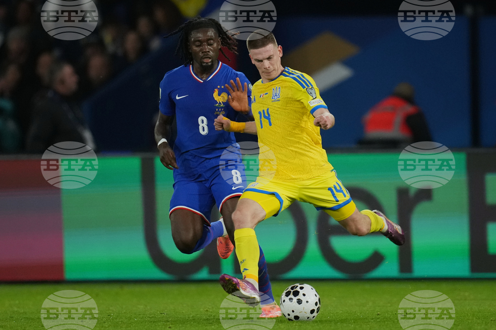 France Ukraine WCup Soccer