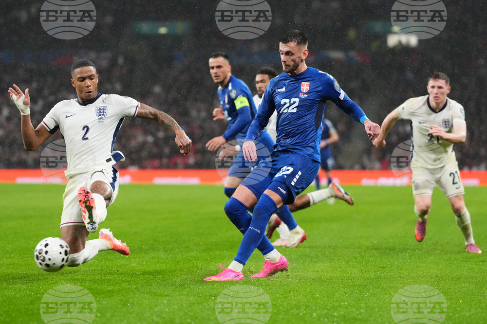 England Serbia WCup Soccer