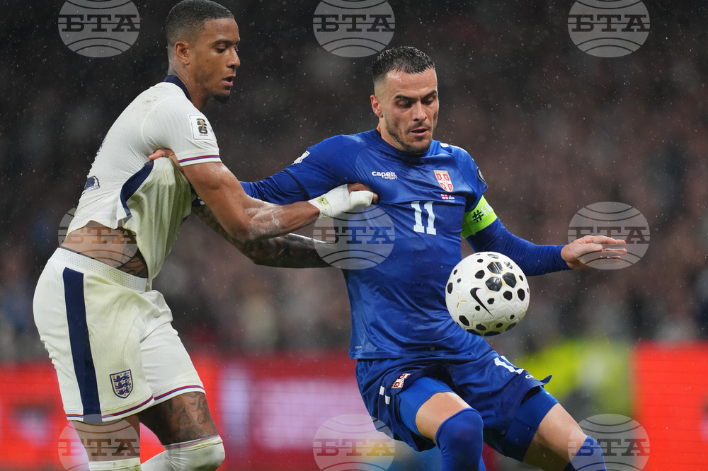 England Serbia WCup Soccer