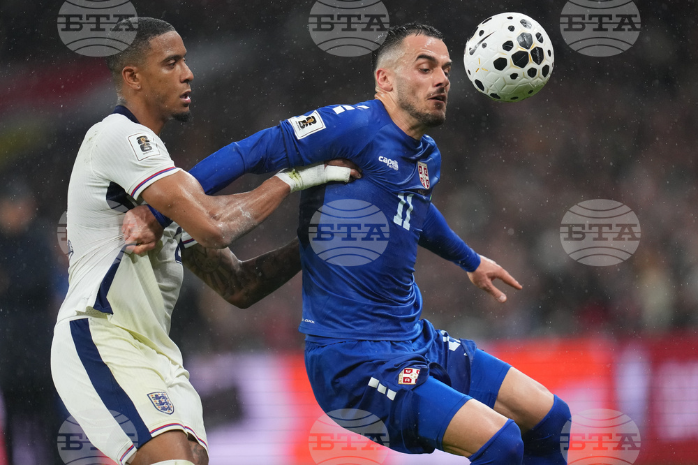 England Serbia WCup Soccer