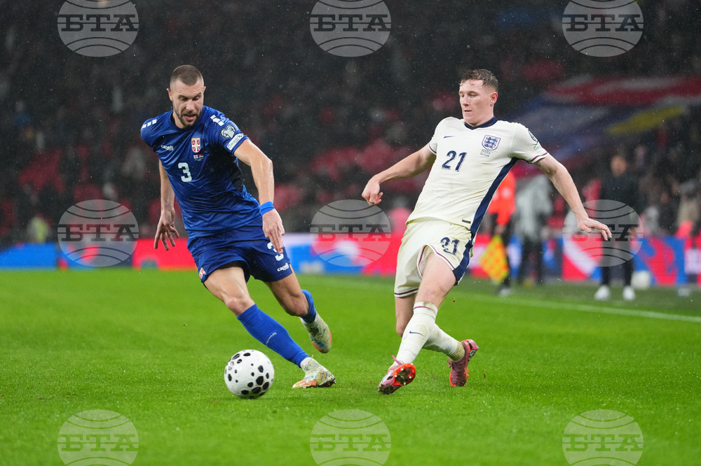 England Serbia WCup Soccer