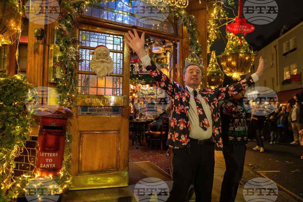 Britain Christmas Lights