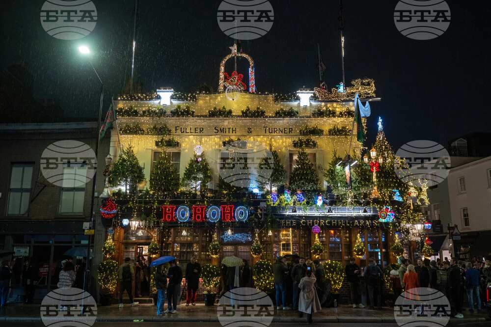 Britain Christmas Lights