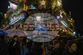 Britain Christmas Lights