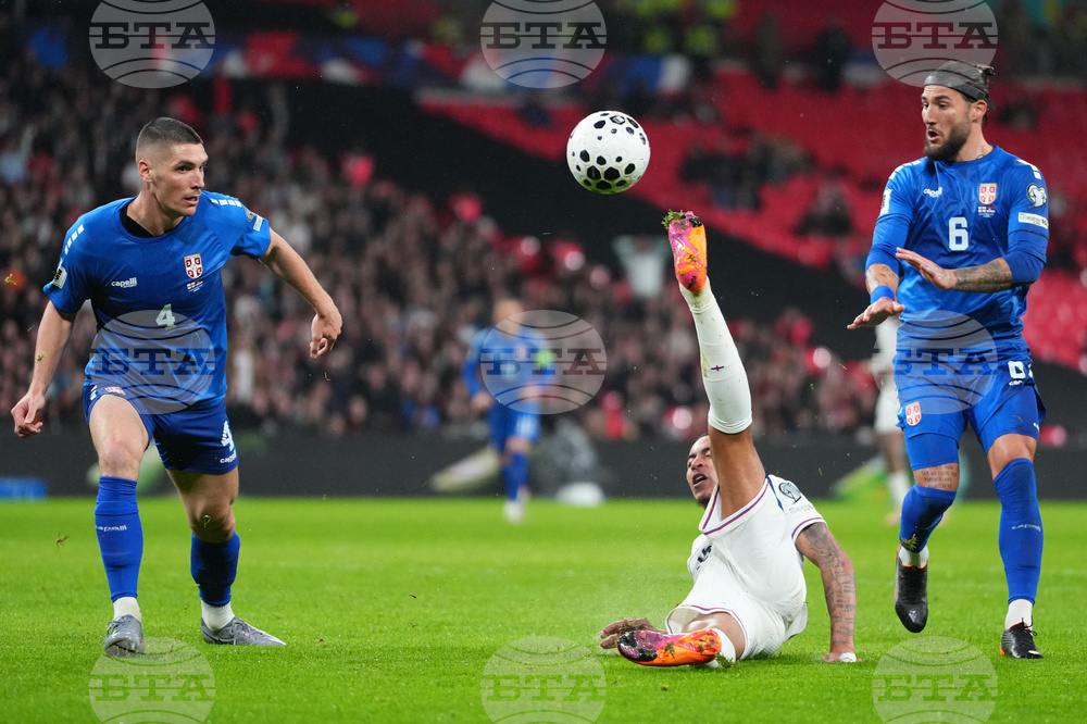 England Serbia WCup Soccer