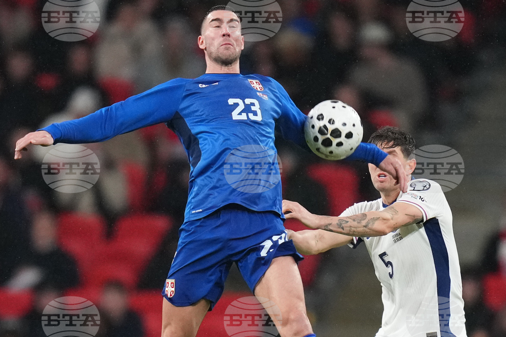 England Serbia WCup Soccer