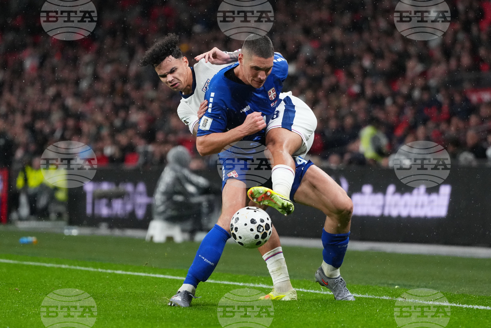 England Serbia WCup Soccer