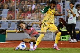 Trinidad and Tobago Jamaica WCup Soccer