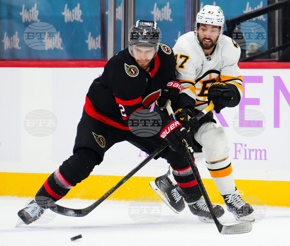 Bruins Senators Hockey