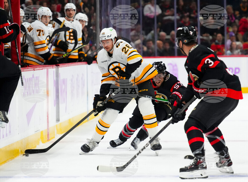 Bruins Senators Hockey