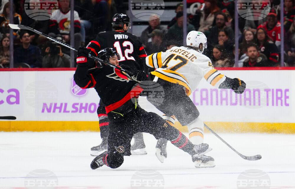 Bruins Senators Hockey