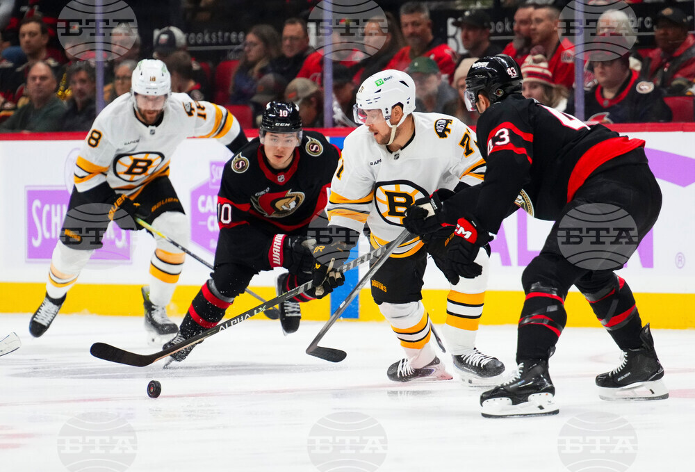 Bruins Senators Hockey