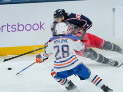 Oilers Blue Jackets Hockey