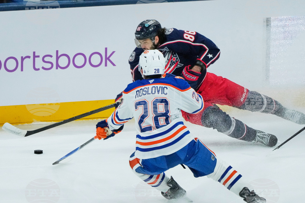 Oilers Blue Jackets Hockey