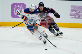 Oilers Blue Jackets Hockey