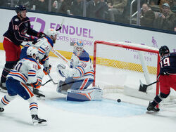 Oilers Blue Jackets Hockey