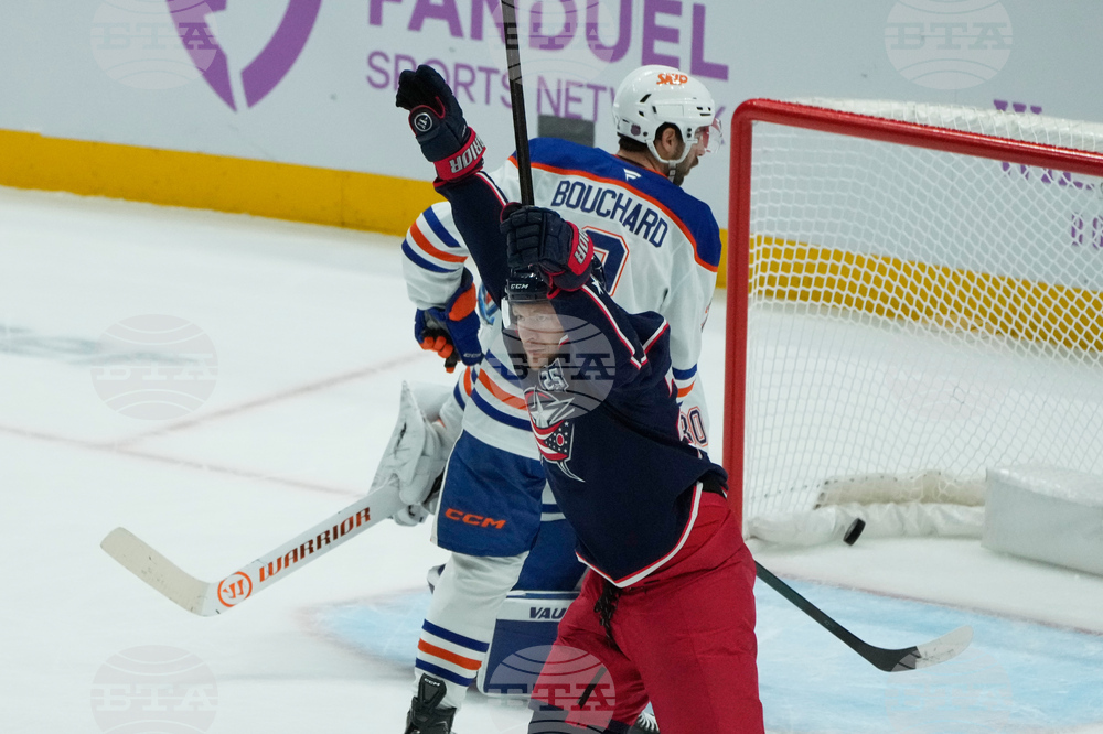 Oilers Blue Jackets Hockey