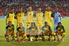 Trinidad and Tobago Jamaica WCup Soccer
