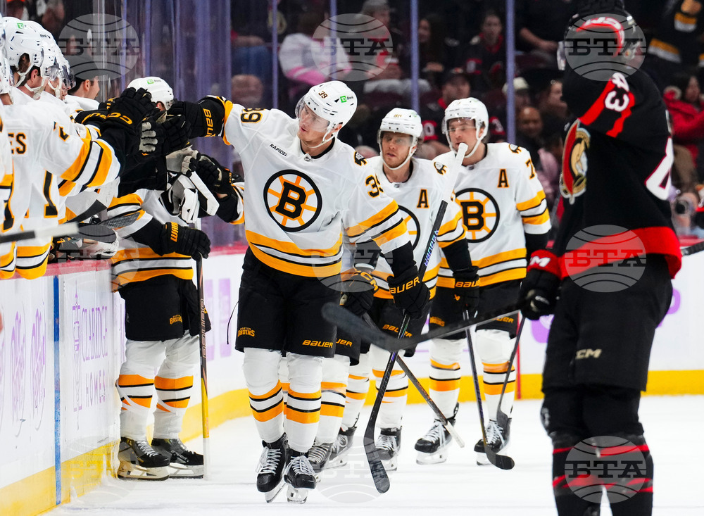 Bruins Senators Hockey