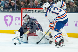 Oilers Blue Jackets Hockey