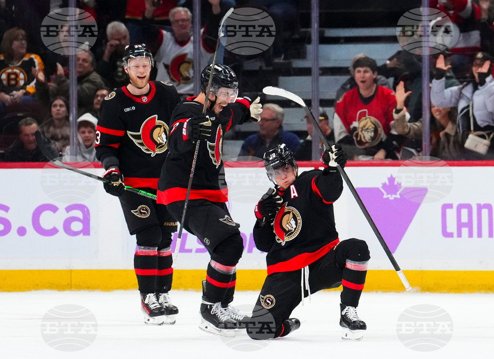 Bruins Senators Hockey