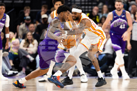 Hawks Jazz Basketball