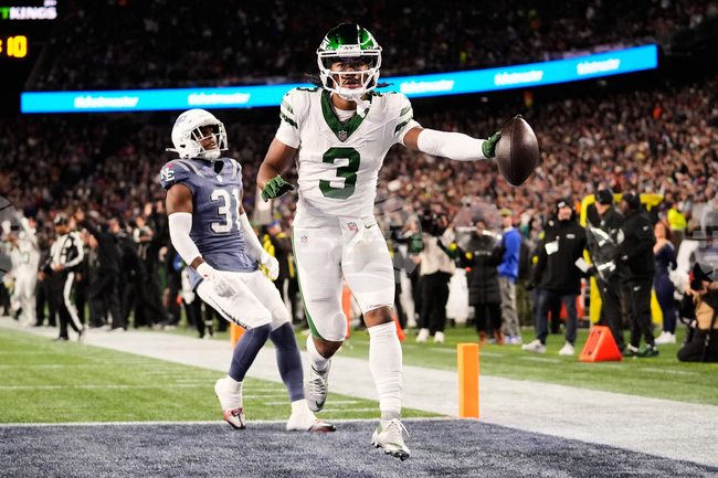 APTOPIX Jets Patriots Football