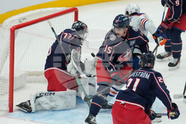 Oilers Blue Jackets Hockey