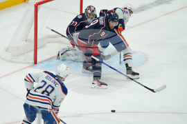 Oilers Blue Jackets Hockey