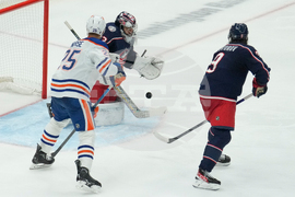 Oilers Blue Jackets Hockey