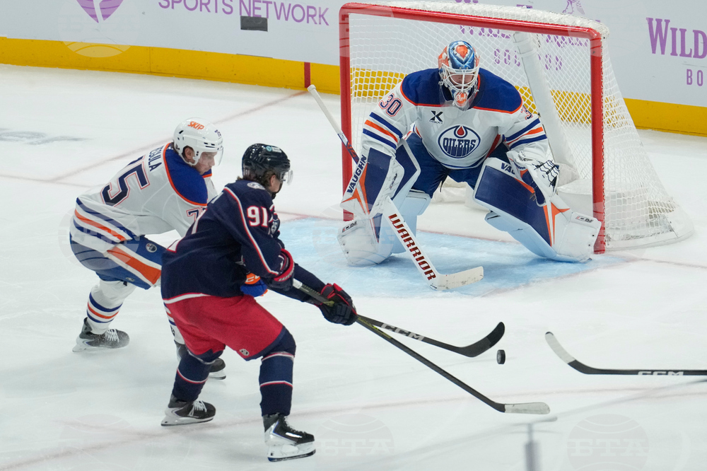 Oilers Blue Jackets Hockey