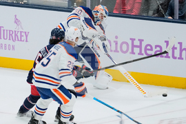 Oilers Blue Jackets Hockey