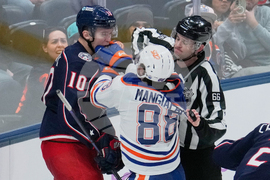 Oilers Blue Jackets Hockey