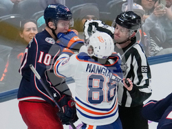 Oilers Blue Jackets Hockey